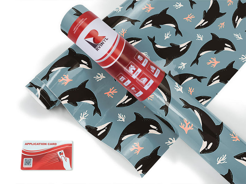 noble orcas salt water Craft Vinyl Roll