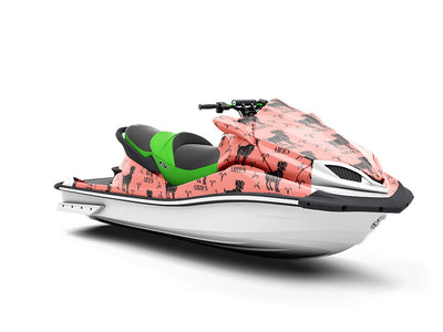 Noble Ram Astrology Jet Ski Vinyl Customized Wrap