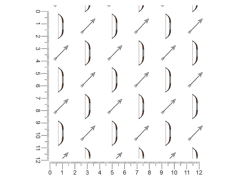 nocked arrows sport 1ft x 1ft Craft Sheets