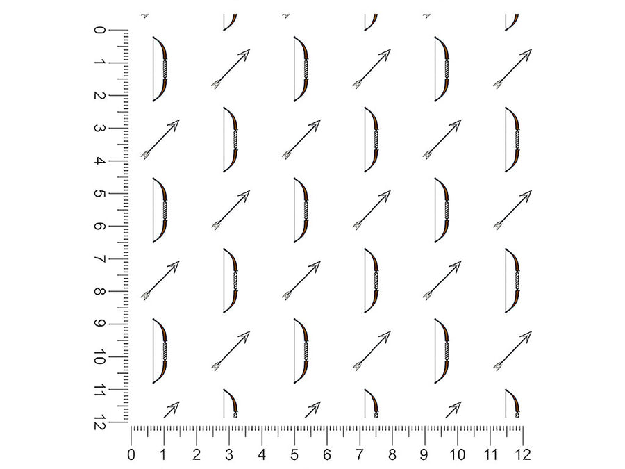 nocked arrows sport 1ft x 1ft Craft Sheets