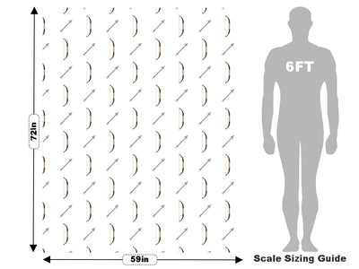 Nocked Arrows Sport Vehicle Wrap Scale~Rwraps Series 914 Nocked Arrows Sport Measurements~1