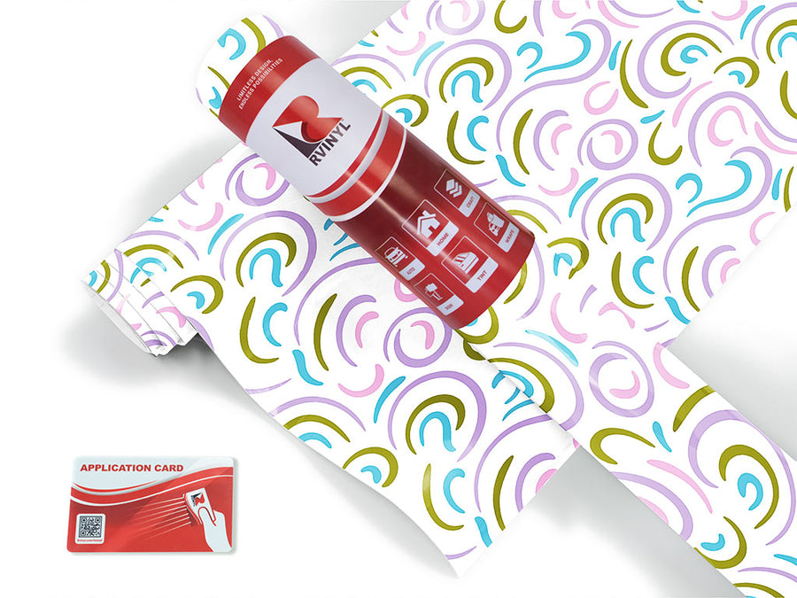 north winds abstract geometric Craft Vinyl Roll