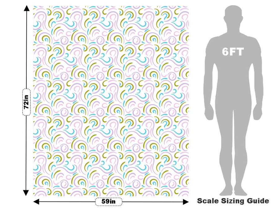 North Winds Abstract Vehicle Wrap Scale~Rwraps Series 914 North Winds Abstract Measurements~1