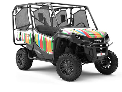 Nose Touch Alcohol Utility Vehicle Vinyl Wrap