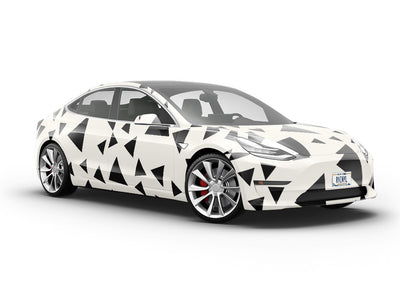 Not Dots Polka Dot Vehicle Vinyl Wrap