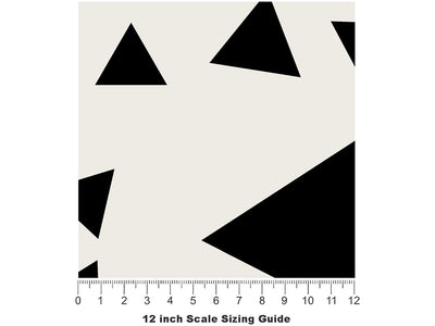 Not Dots Polka Dot Vinyl Film Pattern Size 12 inch Scale~Rwraps Not Dots Polka Dot Sizing Chart~2