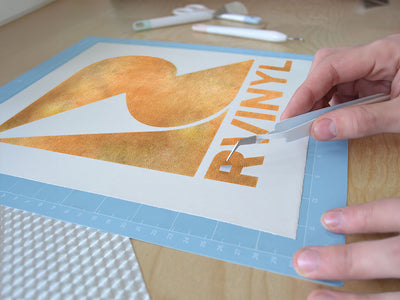 not knowing watercolor Easy Weed Craft Vinyl