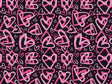 Notebook Scribbles Heart Vinyl Wrap Pattern~Rwraps Series 914 Digitally Printed Vinyl Wrap~0