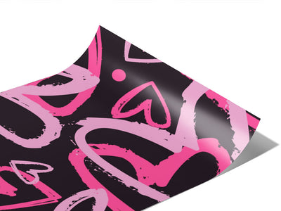 Notebook Scribbles Heart Vinyl Wraps~Rwraps Series 914 Digitally Printed Vinyl Wrap~0