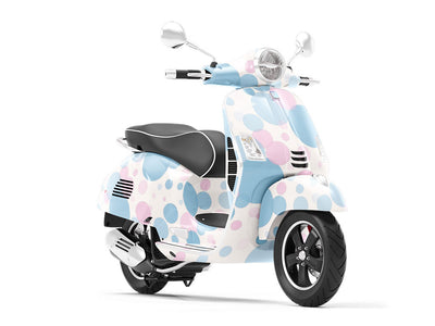 Nursery Room Bokeh Vespa Scooter Wrap Film