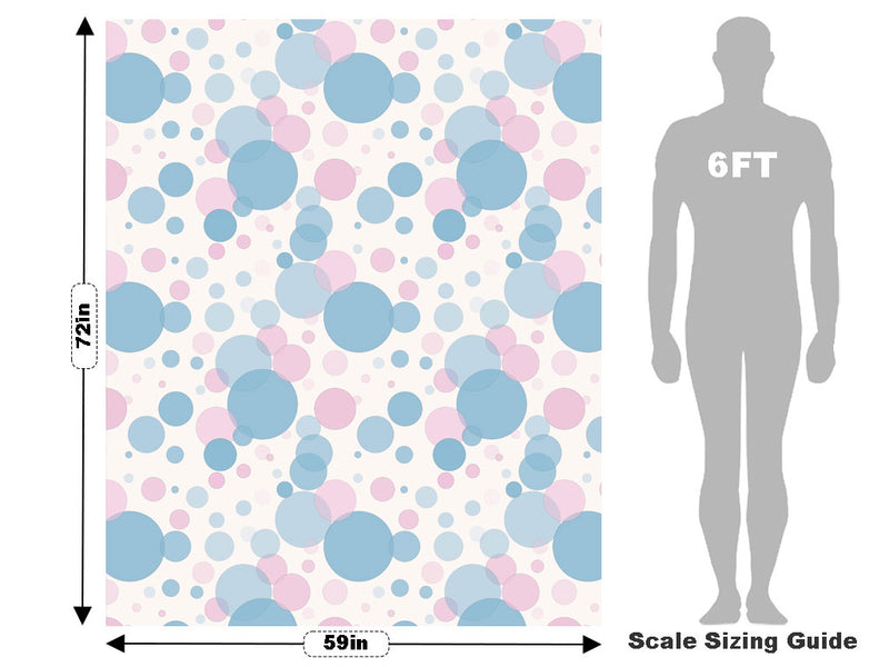 Nursery Room Bokeh Vehicle Wrap Scale~Rwraps Series 914 Nursery Room Bokeh Measurements~1