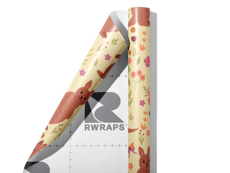 Nurturing Mother Animal Wrap Film Sheets~Rwraps Series 914 Nurturing Mother Animal Scrolled Sheet~3