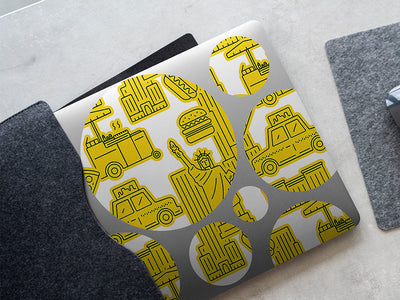 DIY Laptop Stickers