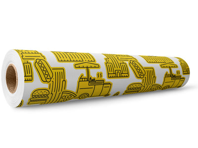 NYC City Cityscape Wrap Film Wholesale Roll~Rwraps Series 914 Digitally Printed Vinyl Roll~5