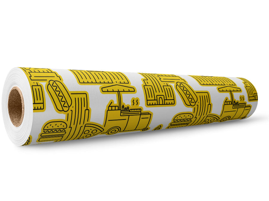 NYC City Cityscape Wrap Film Wholesale Roll~Rwraps Series 914 Digitally Printed Vinyl Roll~5
