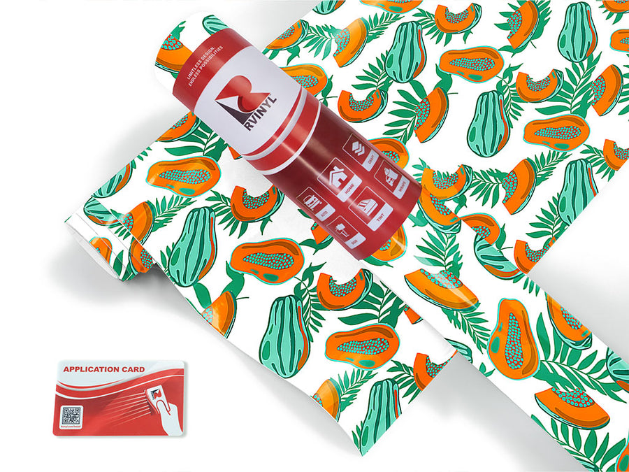 oak leaved fruit Craft Vinyl Roll