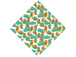 Oak Leaved Fruit Vinyl Wrap Pattern