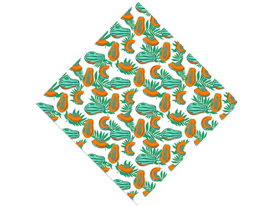 Oak Leaved Fruit Vinyl Wrap Pattern