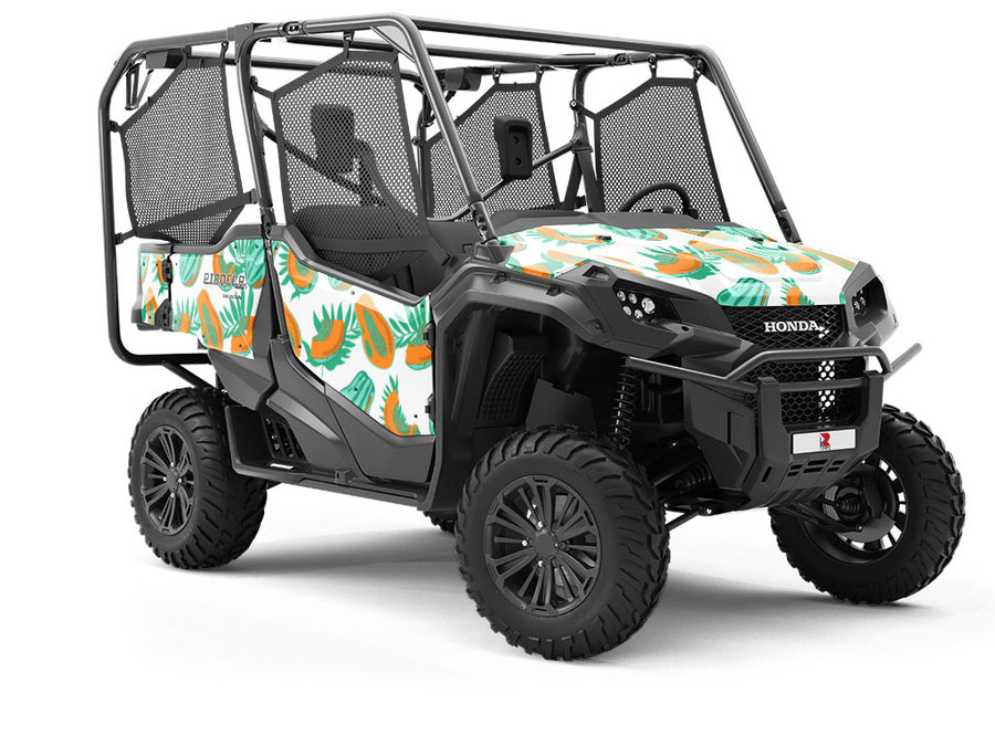 Oak Leaved Fruit Utility Vehicle Vinyl Wrap