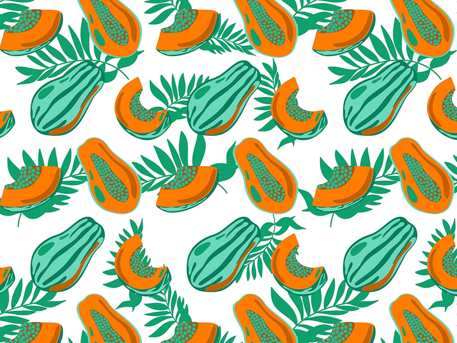Oak Leaved Fruit Vinyl Wrap Pattern~Rwraps Series 914 Digitally Printed Vinyl Wrap~0