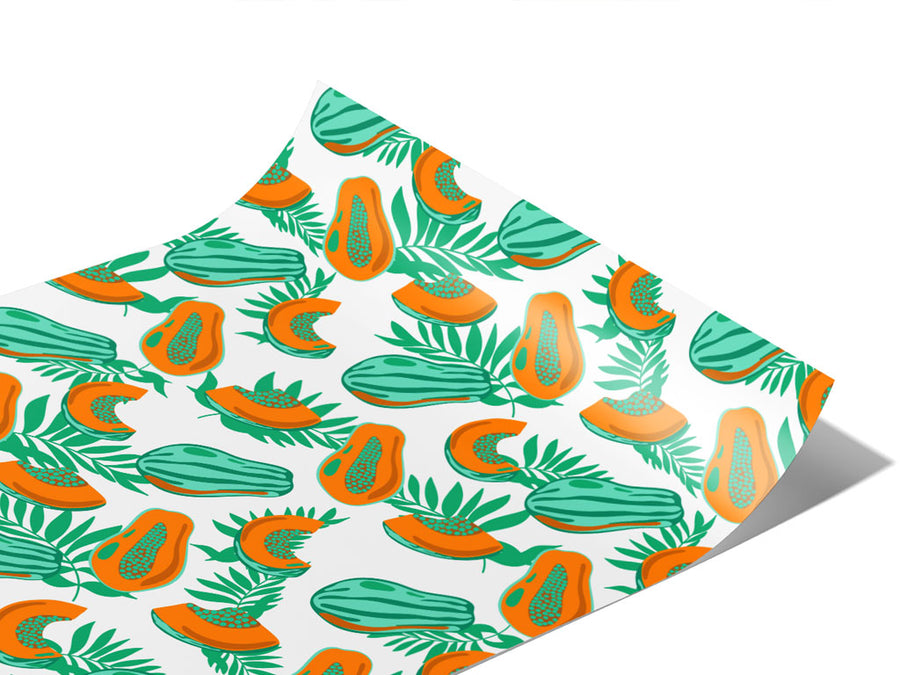 Oak Leaved Fruit Vinyl Wraps~Rwraps Series 914 Digitally Printed Vinyl Wrap~0