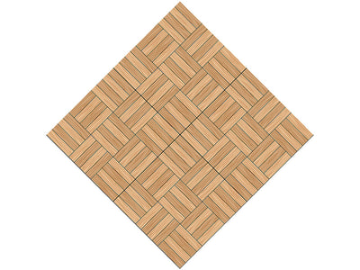 Oak  Wooden Parquet Vinyl Wrap Pattern