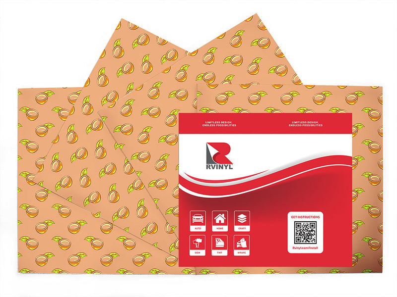 oasis salvation fruit Craft Vinyl Sheet Pack