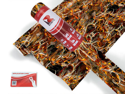 obliteration blaze camouflage Craft Vinyl Roll