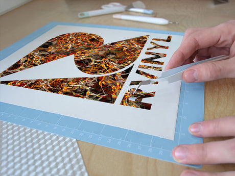 obliteration blaze camouflage Easy Weed Craft Vinyl