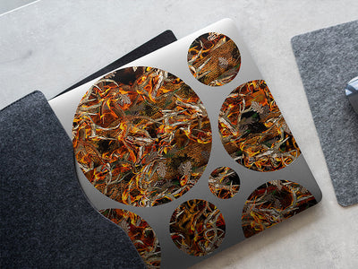 obliteration blaze camouflage DIY Laptop Stickers