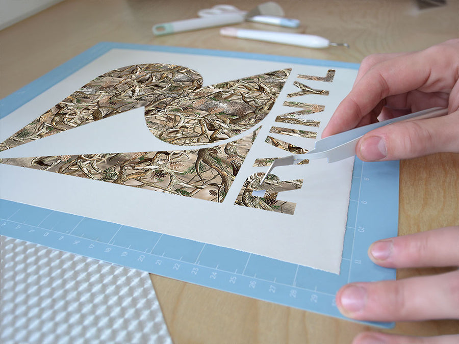obliteration buck camouflage Easy Weed Craft Vinyl