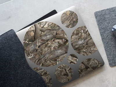 obliteration camouflage DIY Laptop Stickers