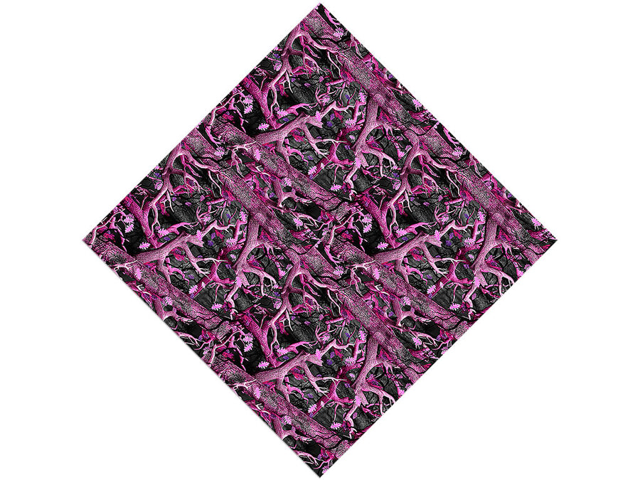 Obliteration Pink Camouflage Vinyl Wrap Pattern
