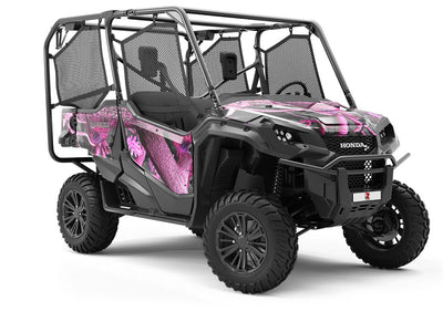 Obliteration Pink Camouflage Utility Vehicle Vinyl Wrap