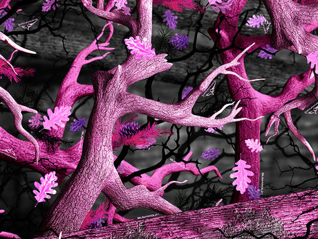 Obliteration Pink Camouflage Vinyl Wrap Pattern~Rwraps Series 914 Digitally Printed Vinyl Wrap~0