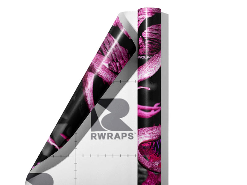 Obliteration Pink Camouflage Wrap Film Sheets~Rwraps Series 914 Obliteration Pink Camouflage Scrolled Sheet~3