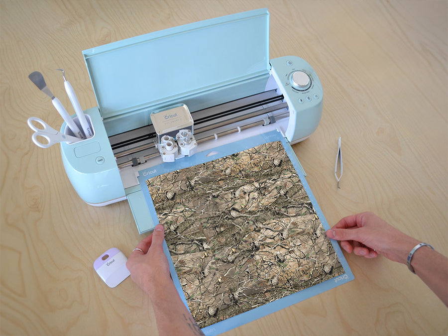 obliteration skull camouflage Cricut Compatible Vinyl