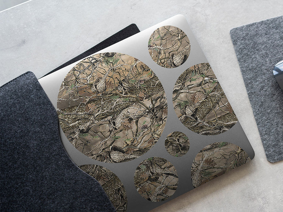 obliteration skull camouflage DIY Laptop Stickers
