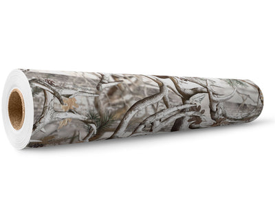 Obliteration Snow Camouflage Wrap Film Wholesale Roll~Rwraps Series 914 Digitally Printed Vinyl Roll~5