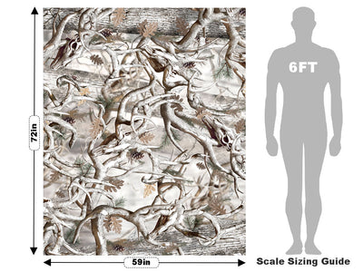 Obliteration Snow Camouflage Vehicle Wrap Scale~Rwraps Series 914 Obliteration Snow Camouflage Measurements~1