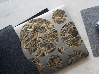 obliteration tallgrass camouflage DIY Laptop Stickers