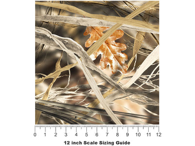 Obliteration Tallgrass Camouflage Vinyl Film Pattern Size 12 inch Scale~Rwraps Obliteration Tallgrass Camouflage Sizing Chart~2