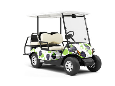 Obsidian Juice Fruit Wrapped Golf Cart