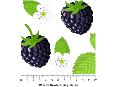 Obsidian Juice Fruit Vinyl Film Pattern Size 12 inch Scale~Rwraps Obsidian Juice Fruit Sizing Chart~2