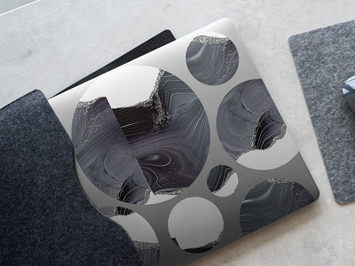 obsidian tears gemstone films DIY Laptop Stickers
