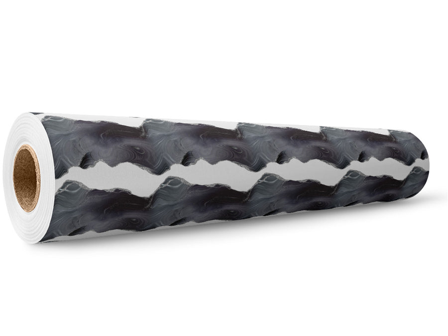 Obsidian Tears Gemstone Wrap Film Wholesale Roll~Rwraps Series 914 Digitally Printed Vinyl Roll~5