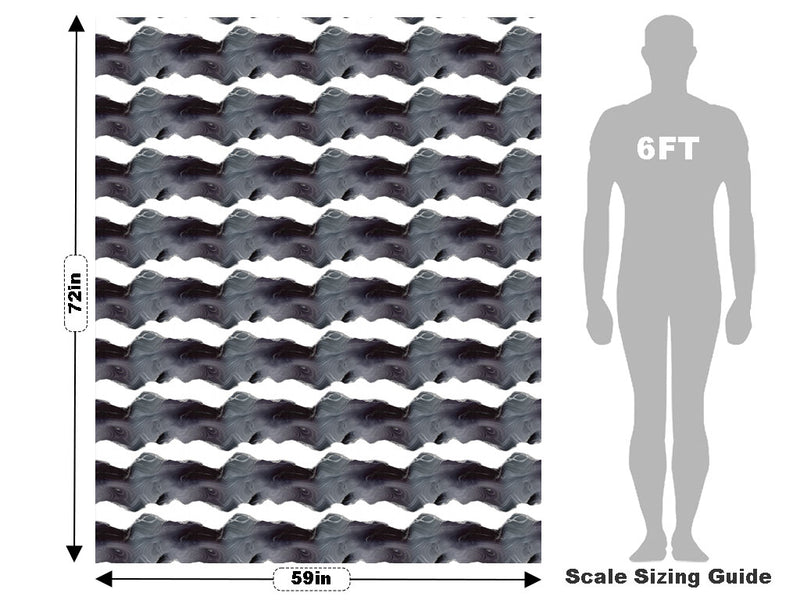 Obsidian Tears Gemstone Vehicle Wrap Scale~Rwraps Series 914 Obsidian Tears Gemstone Measurements~1