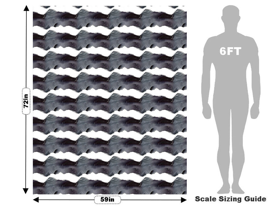 Obsidian Tears Gemstone Vehicle Wrap Scale~Rwraps Series 914 Obsidian Tears Gemstone Measurements~1