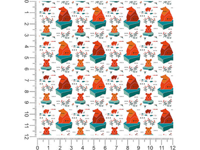 occupied icebergs animal 1ft x 1ft Craft Sheets
