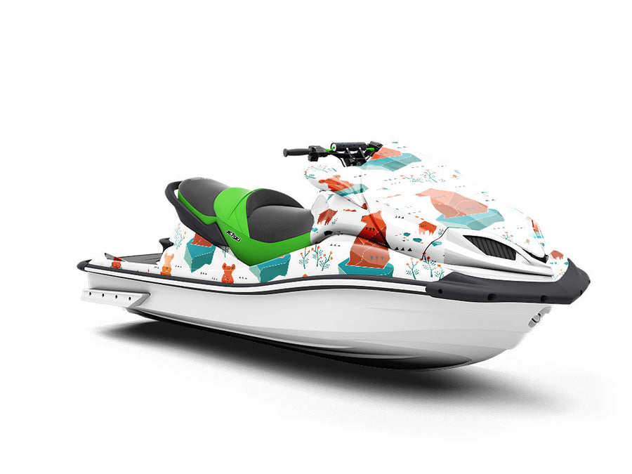 Occupied Icebergs Animal Jet Ski Vinyl Customized Wrap